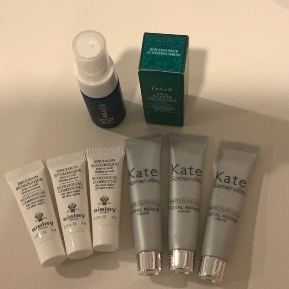 Sisley emulsion Kate Somerville total repair, Fresh skin serum, Coola mi…